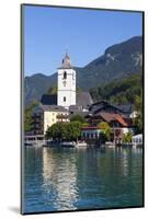 Parish Church, St. Wolfgang, Wolfgangsee Lake, Flachgau, Salzburg, Upper Austria, Austria, Europe-Doug Pearson-Mounted Photographic Print