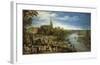 Parish Fair in Schelle-Pieter Bruegel the Elder-Framed Premium Giclee Print