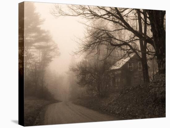 Parish Hill Road-Christine Triebert-Stretched Canvas