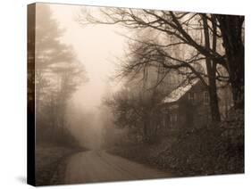 Parish Hill Road-Christine Triebert-Stretched Canvas