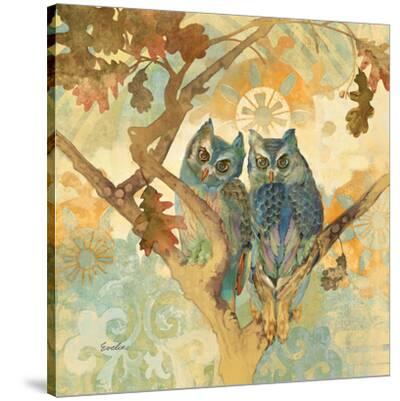 'Parish Owls' Stretched Canvas Print