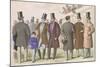 Parisian Advertisement for Fashionable Masculine Clothing, 1865-null-Mounted Giclee Print