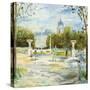 Parisian Afternoon I-Marysia Burr-Stretched Canvas