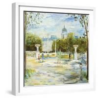 Parisian Afternoon I-Marysia Burr-Framed Giclee Print