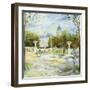 Parisian Afternoon I-Marysia Burr-Framed Giclee Print