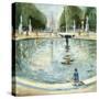 Parisian Afternoon II-Marysia Burr-Stretched Canvas