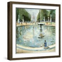Parisian Afternoon II-Marysia Burr-Framed Giclee Print