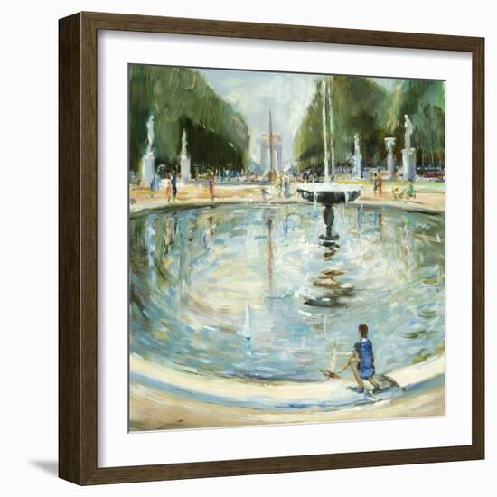 Parisian Afternoon II-Marysia Burr-Framed Giclee Print