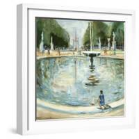 Parisian Afternoon II-Marysia Burr-Framed Giclee Print