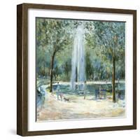 Parisian Afternoon III-Marysia Burr-Framed Giclee Print