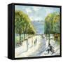 Parisian Afternoon IV-Marysia Burr-Framed Stretched Canvas