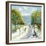 Parisian Afternoon IV-Marysia Burr-Framed Giclee Print