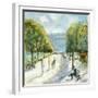 Parisian Afternoon IV-Marysia Burr-Framed Giclee Print