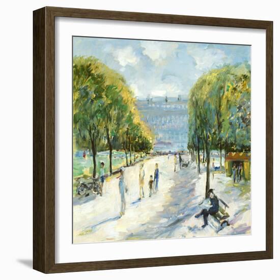 Parisian Afternoon IV-Marysia Burr-Framed Giclee Print