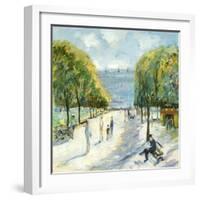 Parisian Afternoon IV-Marysia Burr-Framed Giclee Print