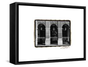 Parisian Archways III-Laura Denardo-Framed Stretched Canvas