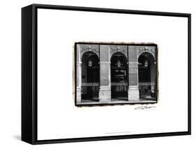 Parisian Archways III-Laura Denardo-Framed Stretched Canvas