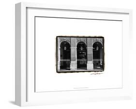 Parisian Archways III-Laura Denardo-Framed Art Print