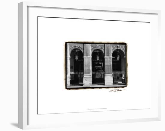 Parisian Archways III-Laura Denardo-Framed Art Print