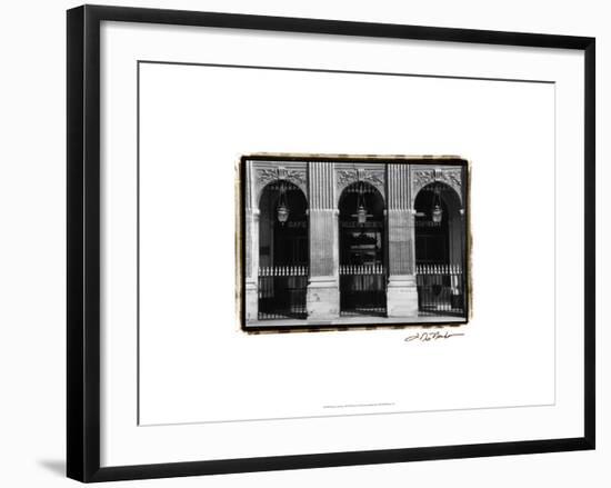 Parisian Archways III-Laura Denardo-Framed Art Print