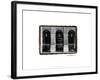 Parisian Archways III-Laura Denardo-Framed Art Print