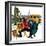 "Parisian Artist & Tourist", July 11, 1959-Richard Sargent-Framed Giclee Print