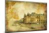 Parisian Autumn - Artistic Pictures-Maugli-l-Mounted Art Print