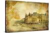 Parisian Autumn - Artistic Pictures-Maugli-l-Stretched Canvas