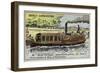 Parisian Bateau-Mouche, 1867-null-Framed Giclee Print