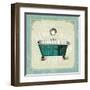 Parisian Bath IV-null-Framed Art Print