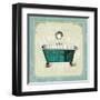 Parisian Bath IV-null-Framed Art Print