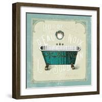 Parisian Bath IV-null-Framed Art Print