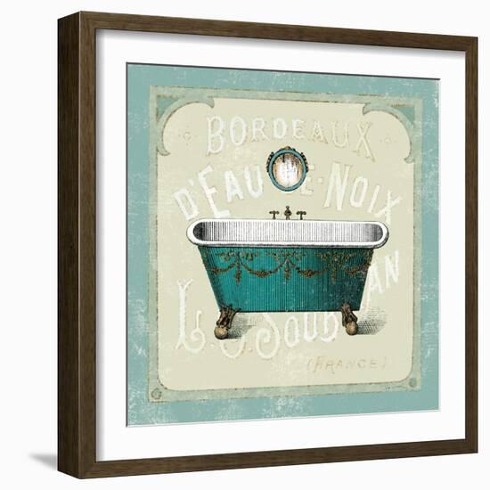 Parisian Bath IV-null-Framed Art Print