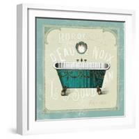 Parisian Bath IV-null-Framed Art Print