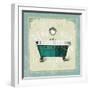 Parisian Bath IV-null-Framed Art Print