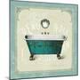 Parisian Bath IV-null-Mounted Art Print