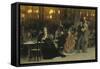 Parisian Café, 1875-Ilya Yefimovich Repin-Framed Stretched Canvas