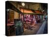 Parisian Cafe and Street Scene, Paris, France, Europe-Jim Nix-Stretched Canvas