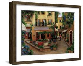 Parisian Cafés-Betty Lou-Framed Giclee Print