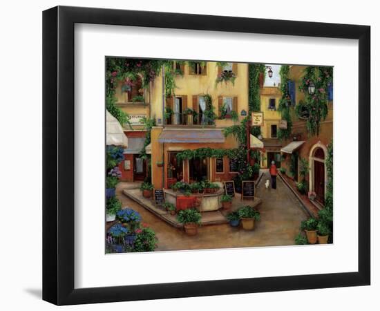 Parisian Cafés-Betty Lou-Framed Premium Giclee Print