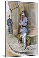 Parisian Civic Guard, 1887-A Lemercier-Mounted Giclee Print