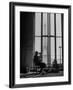 Parisian Cleaning Women Eating Lunch by a Window-Yale Joel-Framed Photographic Print