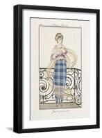 Parisian Costume Illustration-null-Framed Art Print