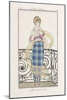 Parisian Costume Illustration-null-Mounted Art Print