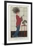 Parisian Costume Illustration-null-Framed Art Print