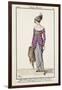 Parisian Costume Illustration-null-Framed Art Print