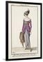 Parisian Costume Illustration-null-Framed Art Print