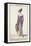 Parisian Costume Illustration-null-Framed Stretched Canvas