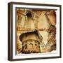 Parisian Details - Toned Picture In Retro Style-Maugli-l-Framed Art Print