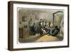 Parisian Evenings, Reading in Concierge-Jean-Baptiste de Champaigne-Framed Giclee Print